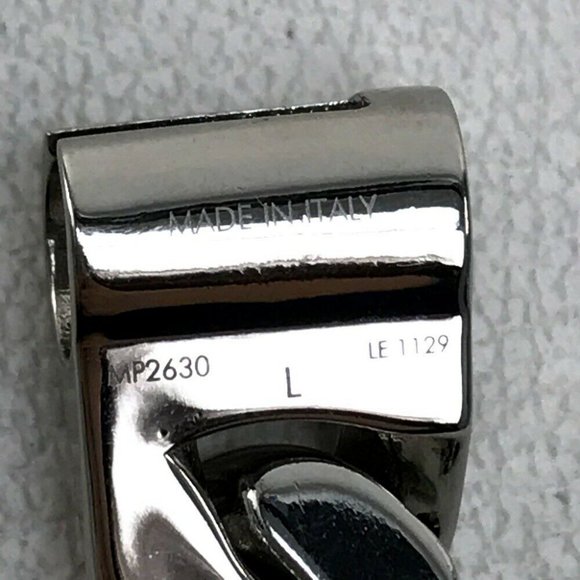 LOUIS VUITTON MP2630 Bracelet LV Sculpture Chain - Picture 3 of 10